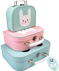 Dėžučių rinkinys MIKO THE PANDA AND FRIENDS, 3 vnt.