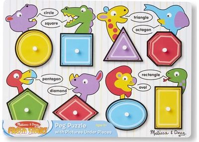 Lavinamoji dėlionė M&D SHAPES PEG