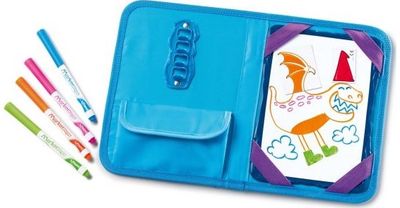 Piešimo rinkinys su magnetine lenta MAPED CREATIV Travel Board Knights and Princ esses