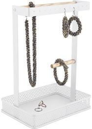 Papuošalų laikiklis MERGE SQUARE WHITE, 28 cm