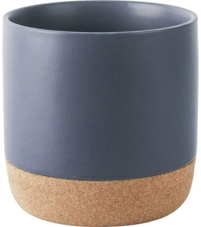 Gėlių vazonėlis CRAFT CORK BLUE, 14 cm