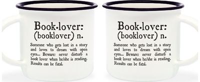 Espreso puodelis BOOKLOVER, 2 vnt.