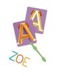 Modelino rinkinys DJECO LETTERS