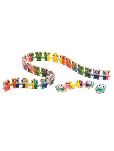 Lavinamasis žaidimas DJECO DOMINO UP, medinis