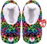 Pliušo šlepetės DOTTY, S (28-31 dydis)