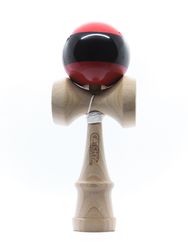 Žaislas KENDAMA medinis, raudona/juoda