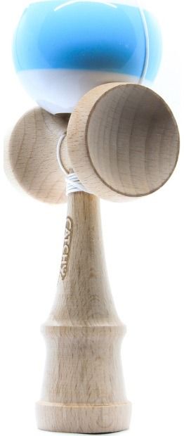 Žaislas KENDAMA medinis, mėlyna/balta