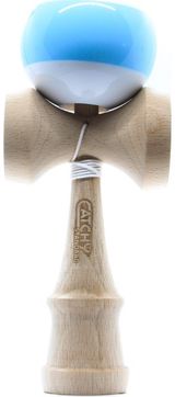 Žaislas KENDAMA medinis, mėlyna/balta