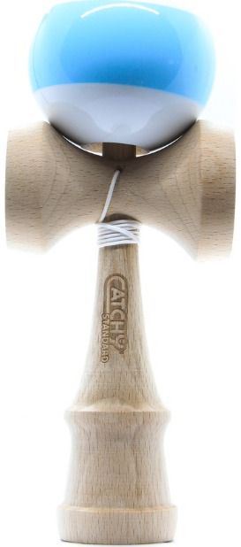 Žaislas KENDAMA medinis, mėlyna/balta