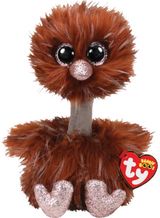 Pliušinis žaislas ORSON rudas strutis, 23cm