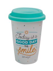 Kelioninis puodelis GOOD DAY TO SMILE