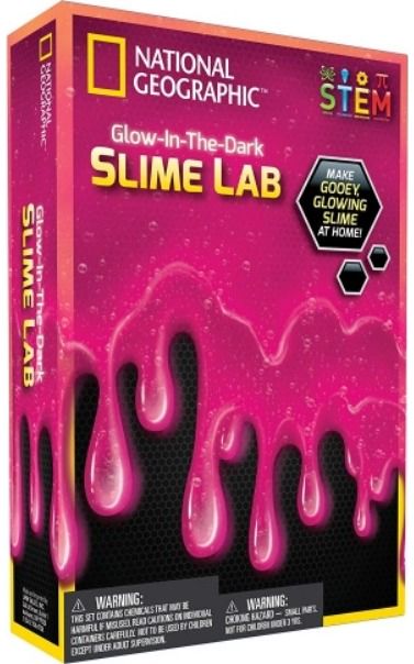 Kūrybinis rinkinys NATIONAL GEOGRAPHIC Slime Science Kit Pink