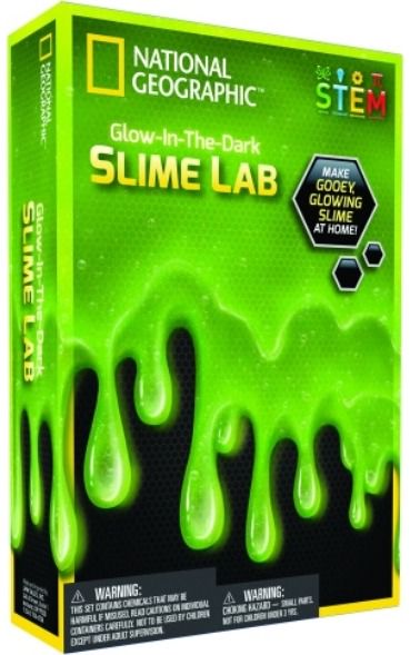 Kūrybinis rinkinys NATIONAL GEOGRAPHIC Slime Science Kit Green dovanos nuotrauka