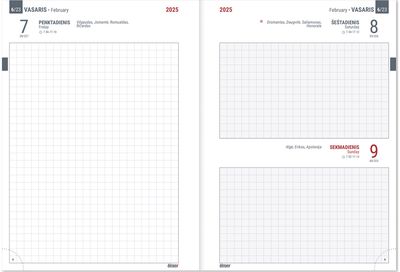 Mokslo knyga 2024/2025 14X19 cm DIENA juoda