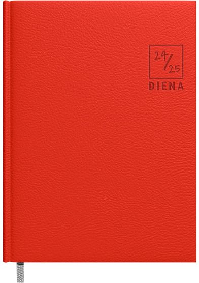 Mokslo knyga 2024/2025 14X19 cm DIENA raudona