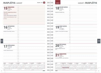 Darbo knyga A5 2022/2023 18 mėnesių Spirex FLEX ko