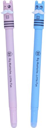Ištrinamas gelinis rašiklis MG MOUSTACHE, 0,5 mm, mėlynas, 2 rūšių