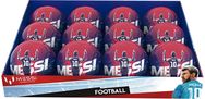 Mini futbolo kamuolys MESSI S2, 12 cm, 2 rūšys