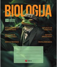 Sąsiuvinis pagalbininkas DISCO Biologija, A5, 32 lapai, langeliais