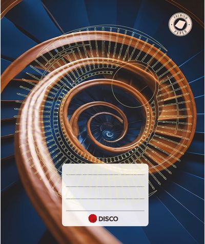 Sąsiuvinis DISCO Premium School, A5, 5-12 kl., 32 lapai, linijomis