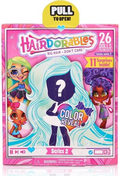 Kolekcinė lėlė - siurprizas HAIRDORABLES 2 serija