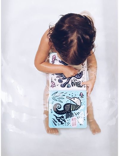 Kūdikio vonios knygelė WG COLOR ME OCEAN