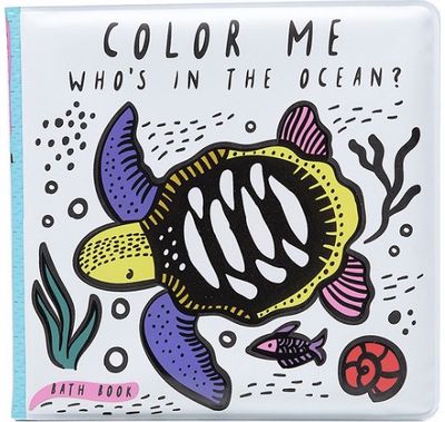 Kūdikio vonios knygelė WG COLOR ME OCEAN