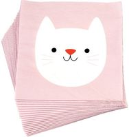 Vienkartinės servetėlės COOKIE THE CAT, 20 vnt.
