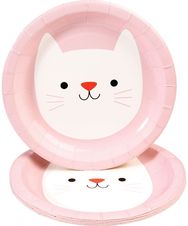 Vienkartinių lėkščių rinkinys COOKIE THE CAT, 8 vnt.