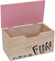 Medinė daiktadėžė PASTEL SWEET STAR