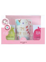 Dovanų rinkinys TEA MOMENTS (puodelis+4 arbatos maišeliai)