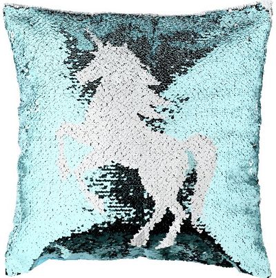 Pagalvėlė SEQUIN UNICORN, 40x40cm