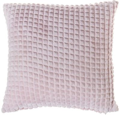 Pagalvėlė VELOUR CHECK ROSA, 45x45cm
