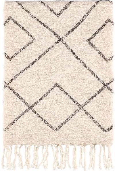 Pledas FANNIK HANKI WHITE, 130x170 cm