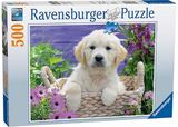 Dėlionė RAVENSBURGER Auksaspalvis retriveris, 500d.