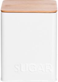 Metalinė dėžutė SUGAR WHITE, 11,5x14,5 cm