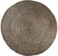 Džiuto kilimėlis FANNIK ROUND KASTANJA BROWN, 90 cm