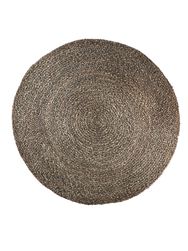Džiuto kilimėlis FANNIK ROUND KASTANJA BROWN, 90 cm