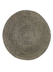 Džiuto kilimėlis FANNIK ROUND KASTANJA2 BROWN, 90 cm