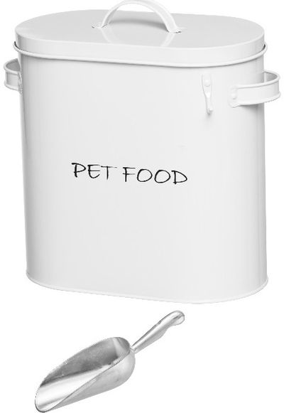 Metalinis indas augintinio maistui PET, 26x13x27 cm