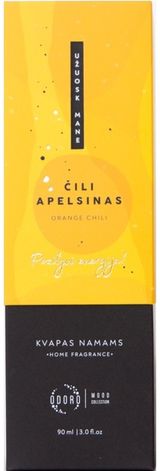 Kvapas namams ODORO MOOD ČILI APELSINAS