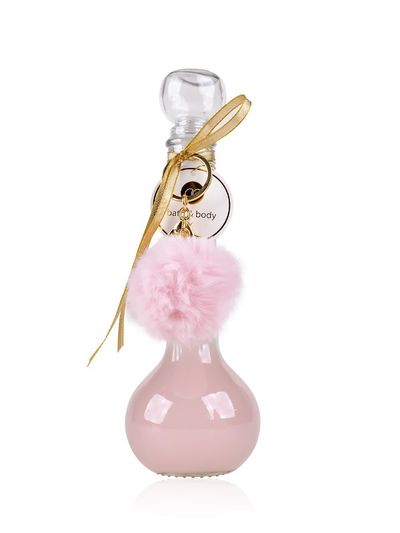 Dovanų rinkinys TULIPANO POM POM LIGHT PINK PERLMUTT (dušo želė+raktų pakabukas) , 200 ml