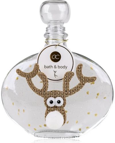 Vonios ir dušo želė SABINA LISCIA TRANSPARENT GOLD STARS, su dekoracija, 200 ml