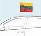 Lietuvos automobilinė vėliavėlė su koteliu