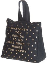 Apsauginis durų laikiklis GOLD DOTD, 9x17x16 cm