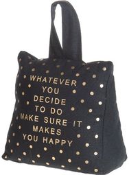 Apsauginis durų laikiklis GOLD DOTD, 9x17x16 cm