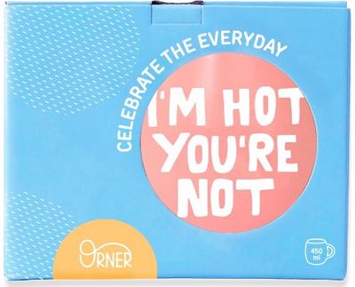 Puodelis I'M HOT PINK, 450 ml
