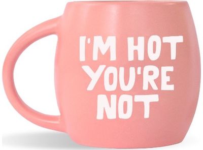 Puodelis I'M HOT PINK, 450 ml