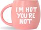Puodelis I'M HOT PINK, 450 ml