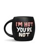 Puodelis I'M HOT BLACK, 450 ml
